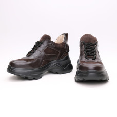 Кросівки кольору шоколад Арт. As-9/Sonya2