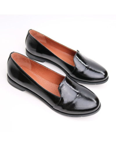 Чорні лакові сліпери Арт. 05-3К(Mr8)