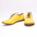 Туфли из желтой кожи  Арт. 05-6
