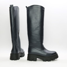 Високі чоботи зі шкіри Арт.12-33/258