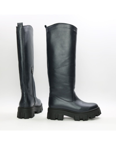 Високі чоботи зі шкіри Арт.12-33/258