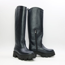 Високі чоботи зі шкіри Арт.12-33/258
