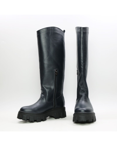 Високі чоботи зі шкіри Арт.12-33/258