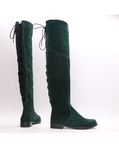 Високі чоботи із замші Арт.12-34V