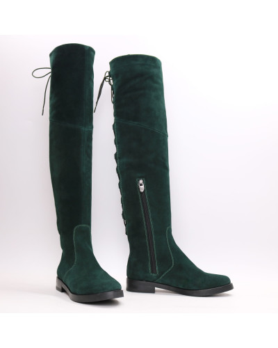 Високі чоботи із замші Арт.12-34V