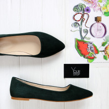 Балетки з гострим носом Арт.17-2