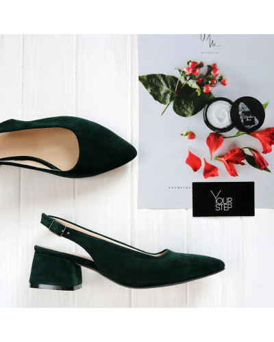 Слінгбеки зеленого кольору Арт. 457-3/53Ок