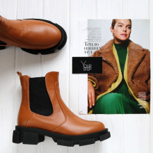 Челсі із рудої шкіри Арт. 12-1/21074