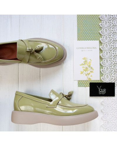 Лакові лофери Арт. 156-6/Hill3-R