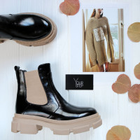 Челсі із чорного наплаку Арт.12-1/260