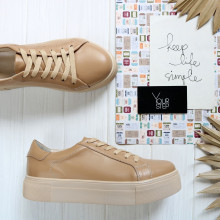 Кеди із натуральної шкіри Арт. 15-7/192