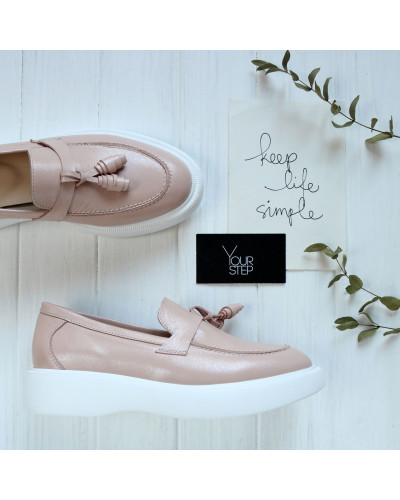 Лофери з натуральної шкіри Арт.156-6/Hill3-R