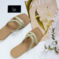 Шкіряні шльопанці Арт. 073-3