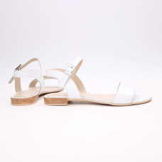 Босоніжки з білої шкіри Арт. 10-5/110