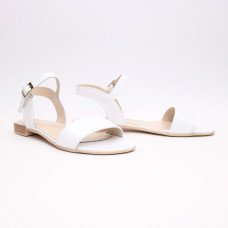 Босоніжки з білої шкіри Арт. 10-5/110