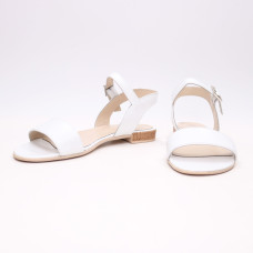 Босоніжки з білої шкіри Арт. 10-5/110