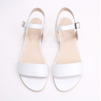 Босоніжки з білої шкіри Арт. 10-5/110