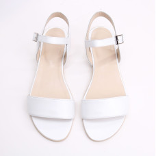 Босоніжки з білої шкіри Арт. 10-5/110