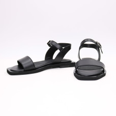 Босоніжки з чорної шкіри Арт. 10-5/0504