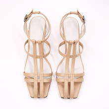 Босоніжки з карамельної шкіри Арт. 667-6/6045Kr