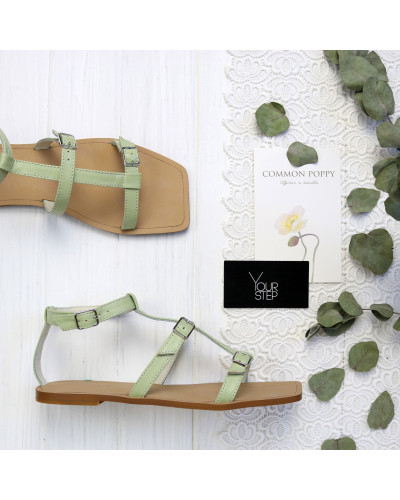 Босоніжки з натуральної шкіри Арт. 073-4