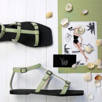 Босоніжки з шкіри Арт. 073-4