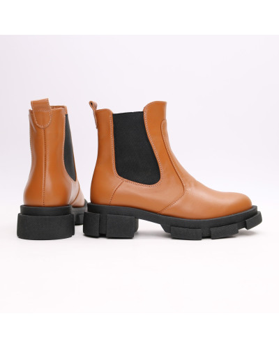 Челсі із рудої шкіри Арт. 12-1/21074