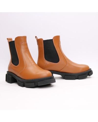 Челсі із рудої шкіри Арт. 12-1/21074