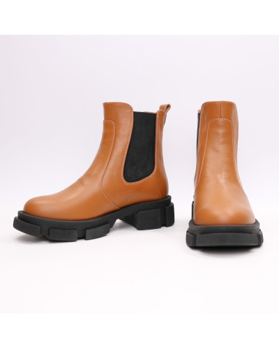 Челсі із рудої шкіри Арт. 12-1/21074