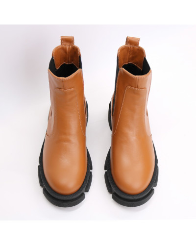 Челсі із рудої шкіри Арт. 12-1/21074