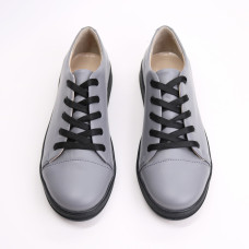 Кеди із сірої шкіри Арт. Em-1