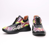 Кросівки зі шкіри під змію Арт. 218-1/21973