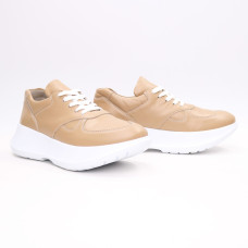Кросівки з карамельної шкіри Арт. 15-2/199