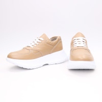 Кросівки з карамельної шкіри Арт. 15-2/199