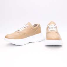 Кросівки з карамельної шкіри Арт. 15-2/199