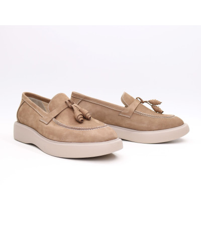 Лофери бежевого кольору Арт. 156-6/Hill3-R