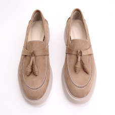 Лофери бежевого кольору Арт. 156-6/Hill3-R