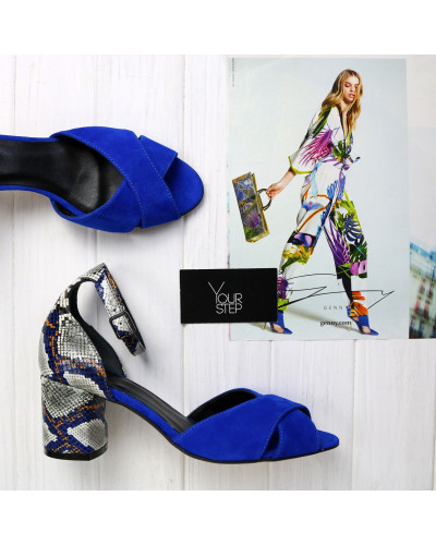 Босоніжки на підборах Арт. 605-10/45Ок