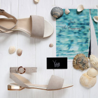 Босоножки из бежевой кожи и замши Арт.: 06-2/33(2)