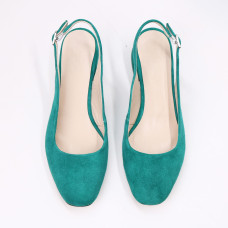 Босоніжки на низьких підборах Арт. 456-4/53Ок