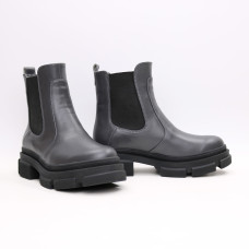 Челсі із сірої шкіри Арт. 12-1/260