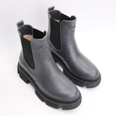 Челсі із сірої шкіри Арт. 12-1/260