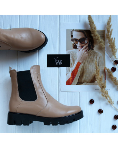 Челсі із карамельної шкіри Арт. 12-1(S2)