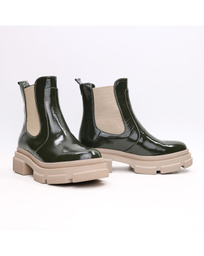 Челсі з наплаку кольору хакі Арт. 12-1/260