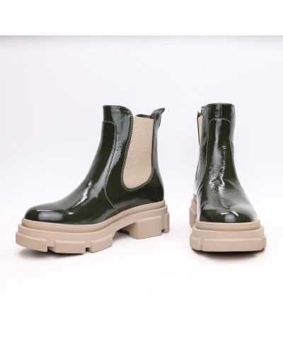 Челсі з наплаку кольору хакі Арт. 12-1/260