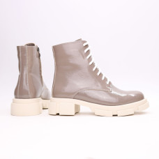 Лакові бежеві черевики Арт. As-8/21074