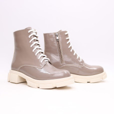 Лакові бежеві черевики Арт. As-8/21074