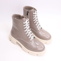 Лакові бежеві черевики Арт. As-8/21074