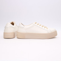 Кеди із бежевої шкіри Арт. 15-7/192