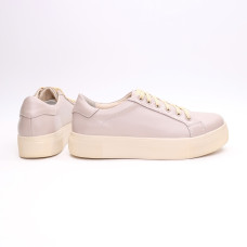 Бежеві шкіряні кеди Арт. 15-7/192